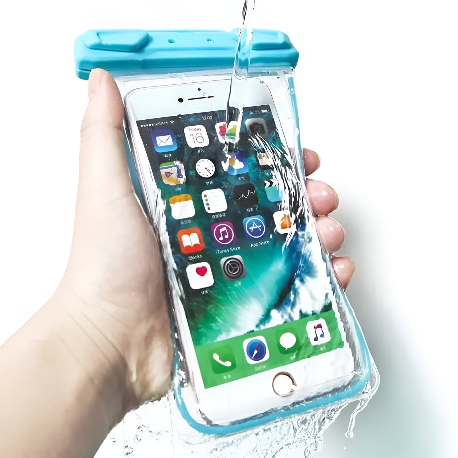 Universal Waterproof Phone Pouch | Underwater Touch Screen Mobile Dry Bag for Swimming, Beach, Kayaking, Boating, Travel & Rain Protection