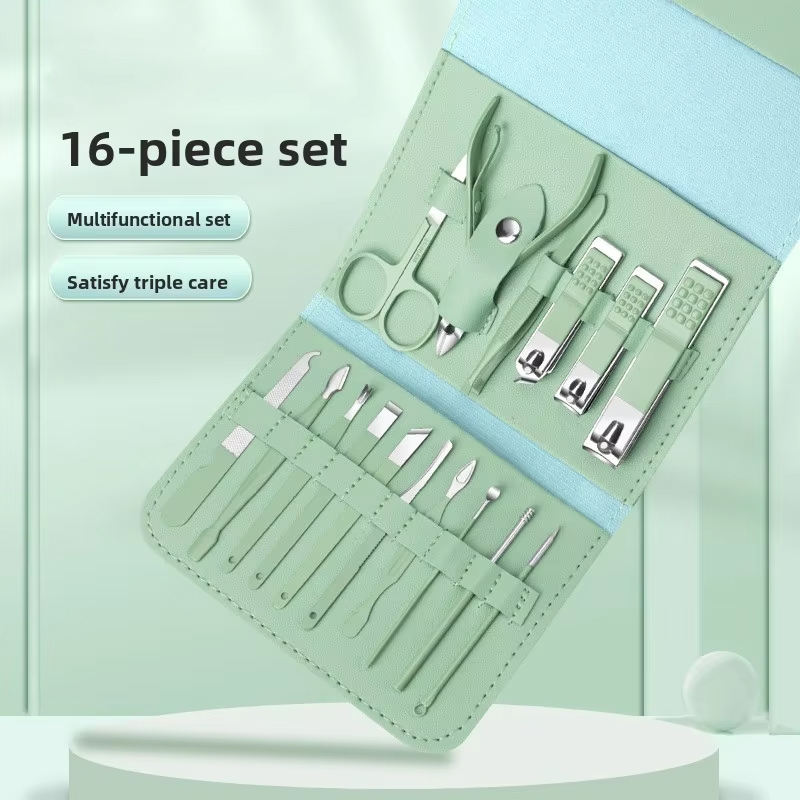 16 Pcs Nail Manicure Kit