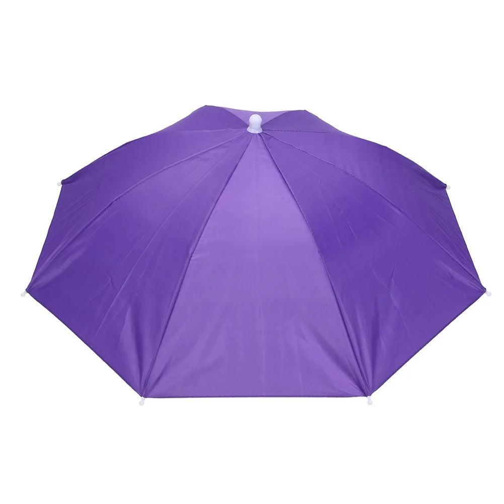 Umbrella Hat Portable UV Protection – Hands-Free Sun & Rain Shield | Lightweight Foldable Unisex Wearable Umbrella