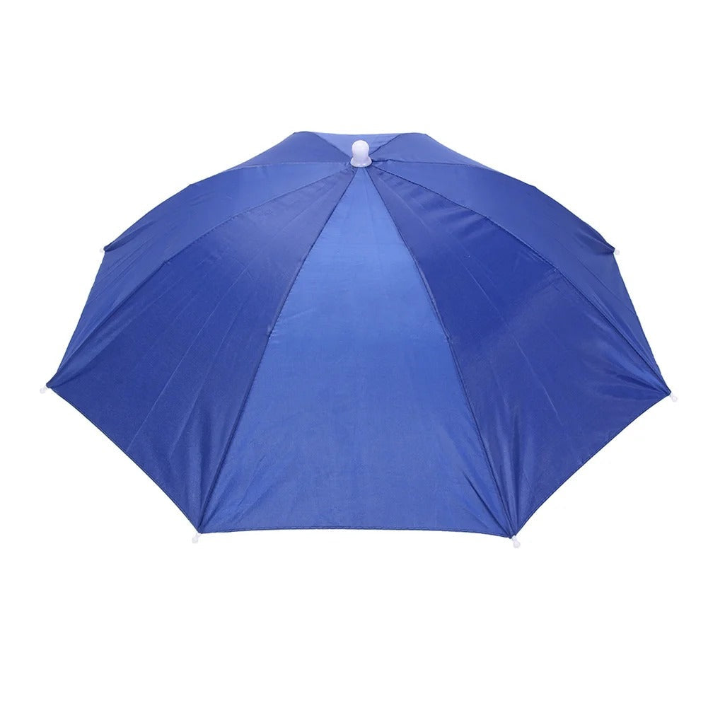Umbrella Hat Portable UV Protection – Hands-Free Sun & Rain Shield | Lightweight Foldable Unisex Wearable Umbrella