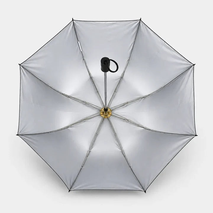 Mini Pocket Umbrella – Compact Lightweight Folding Travel Umbrella with 8-Rib Windproof Frame & Storage Bag for Rain & Sun Protection